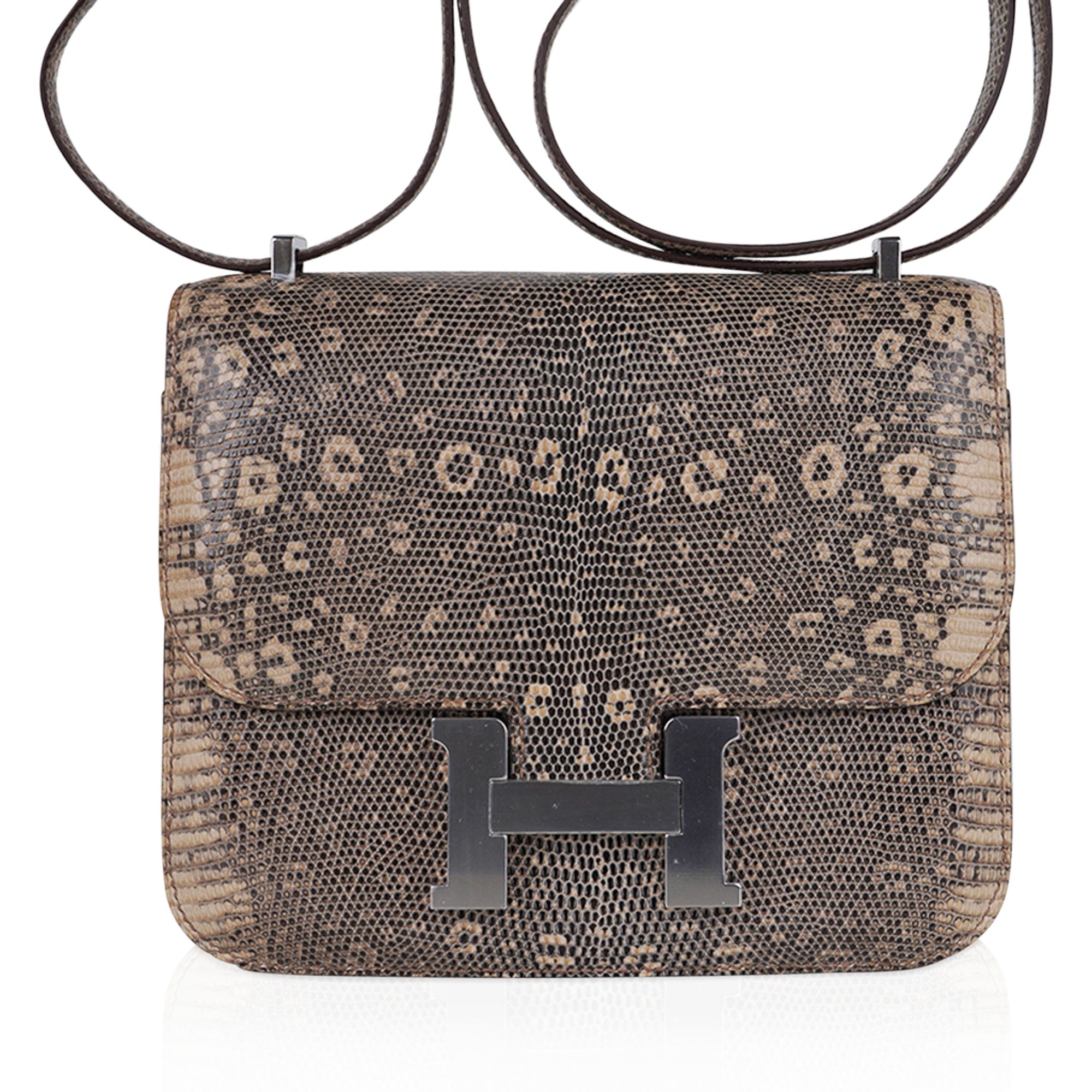 Limited Edition Mini Constance 18  Desert Lizard Palladium Hardware