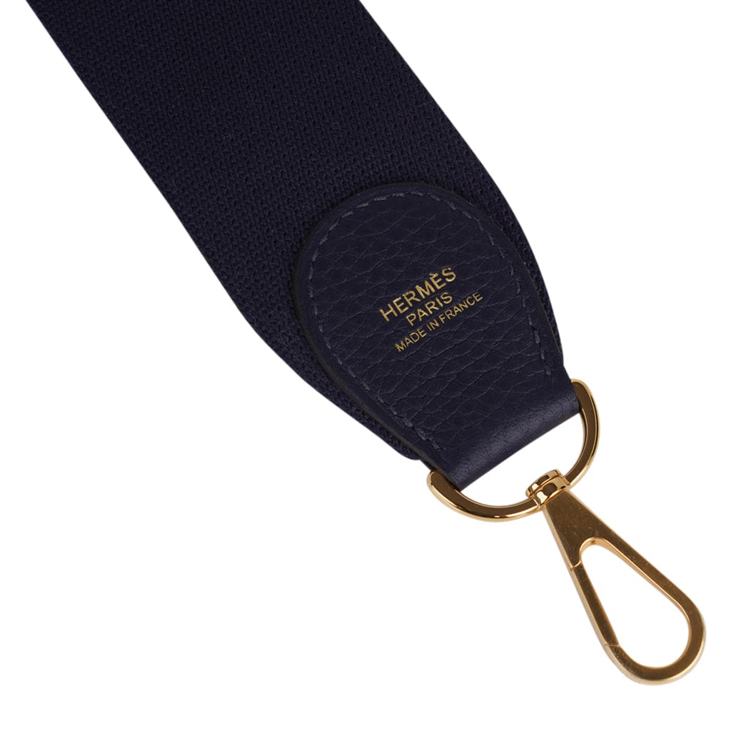 Evelyne PM Bag Bleu Nuit Clemence Gold Hardware