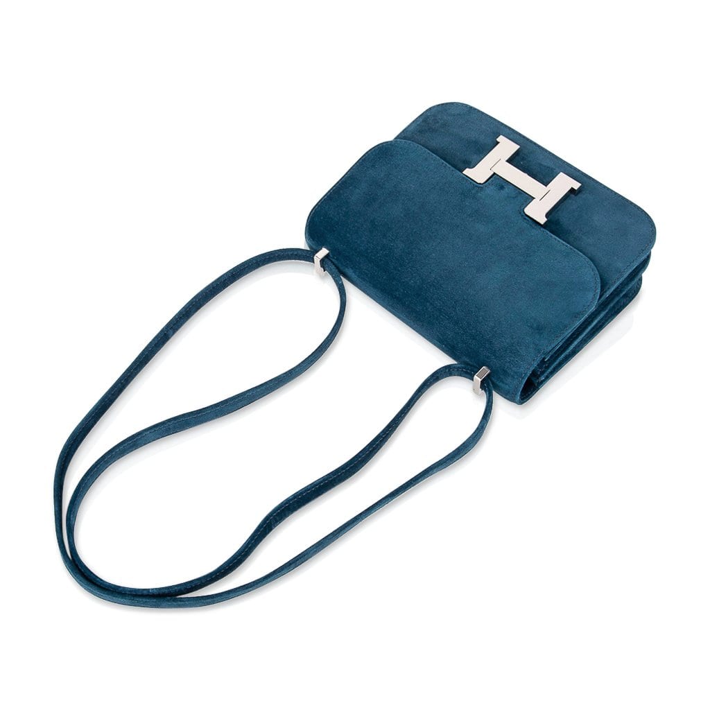 Constance Bag 18 Blue Ocean Doblis Palladium Limited Edition