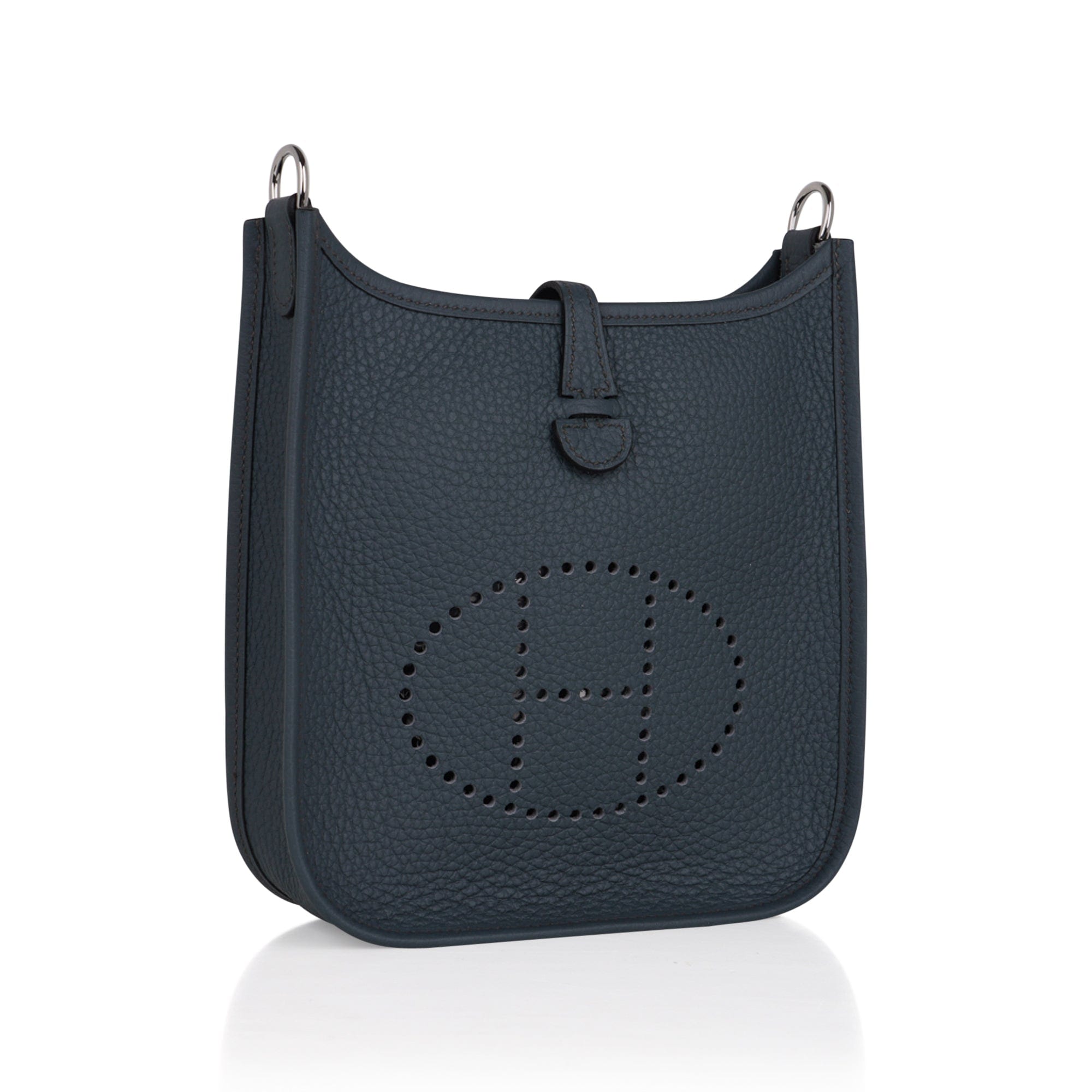 Evelyne TPM Bag Bleu Orage / Bleu Brume Clemence Palladium Hardware